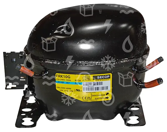 kompresor SECOP / DANFOSS, FRK10G, LBP,MBP, HBP - R134A, 220-230V 50Hz